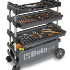 Beta Servante D'atelier Complète 027000202 C27S-G Chariot D'outils Pliable Pour Le Travail Mobile 13 Beta Servante D'atelier Complète 027000202 C27S-G Chariot D'outils Pliable Pour Le Travail Mobile -Scie à main Soldes 027000202 c27s g chariot d outils pliable pour le travail mobile 5