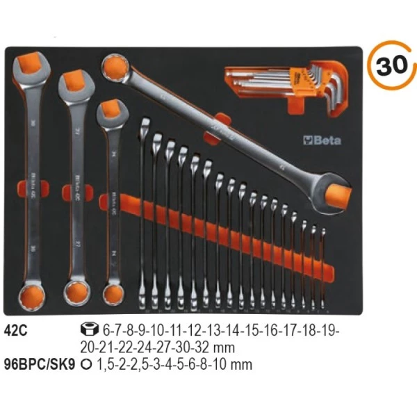 Beta Servante D'atelier Complète 059450301 5945E/2021 Module D'outils 271 Pièces 4 Beta Servante D'atelier Complète 059450301 5945E/2021 Module D'outils 271 Pièces – Image 2