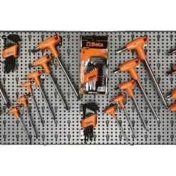 Beta Servante D'atelier Complète 066000052 6600 M/52 Assortiment D'outils De 176 Pièces Avec Crochets Sans Panneau