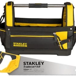 Stanley Scie Universelle 1-39-59ZG Panier à Outils + Scie Incluse