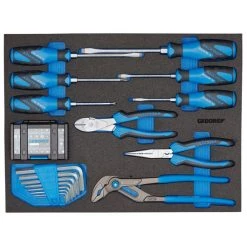 Gedore Servante D'atelier Complète 1110 WMW-S-02 Chariot D'outils Modulaire WorkMo B2 72 Pièces 3005186 -Scie à main Soldes 1110 wmw s 02 chariot d outils modulaire workmo b2 72 pieces 3005186 2