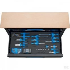 Gedore Servante D'atelier Complète 1110 WMW-S-03 Chariot D'outils Modulaire WorkMo B3 110 Pièces 3005194 -Scie à main Soldes 1110 wmw s 03 chariot d outils modulaire workmo b3 110 pieces 3005194 2