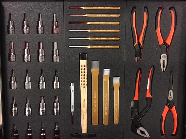 Bahco Servante D'atelier Complète 1472K7BLACK-FULL4 Chariot à Outils Noir 190 Pièces 6 Bahco Servante D'atelier Complète 1472K7BLACK-FULL4 Chariot à Outils Noir 190 Pièces – Image 4