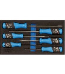 Gedore Servante D'atelier Complète 1500 CT1-2150 PH Jeu De Tournevis 3-C En Module CT 6 Pièces 2309130