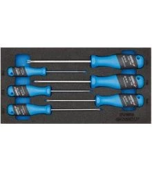 Gedore Servante D'atelier Complète 1500 CT1-2163 TX Jeu De Tournevis 3-C En Module CT 6 Pièces 2309157