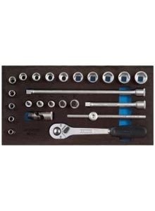 Gedore Servante D'atelier Complète 1500 CT1-30 Jeu De Clés à Douille En Module CT 24 Pièces 2308975 3 Gedore Servante D'atelier Complète 1500 CT1-30 Jeu De Clés à Douille En Module CT 24 Pièces 2308975