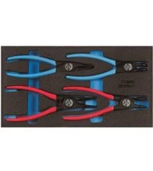 Gedore Servante D'atelier Complète 1500 CT1-8000 Jeu De Pinces à Circlips Dans Le Module CT 6 Pièces 2309181