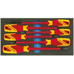 Gedore Servante D'atelier Complète 1500 CT1-VDE Jeu De Tournevis VDE Dans Le Module CT 6 Pièces 2309173