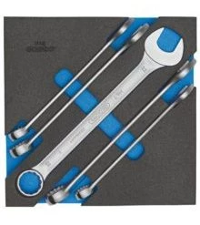 Gedore Servante D'atelier Complète 1500 CT2-7-32 Jeu De Clés à Anneau En Module CT 5 Pièces 2308886