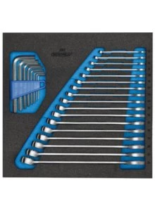 Gedore Servante D'atelier Complète 1500 CT2-7 Jeu De Clés à Anneaux Dans Le Module CT 25 Pièces 2308878 3 Gedore Servante D'atelier Complète 1500 CT2-7 Jeu De Clés à Anneaux Dans Le Module CT 25 Pièces 2308878