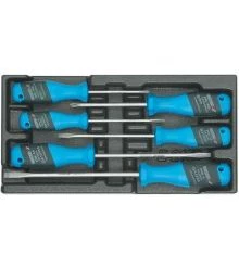 Gedore Servante D'atelier Complète 1523694 1500 ES-2150 PZ Jeu De Tournevis 3-C