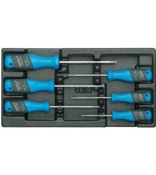 Gedore Servante D'atelier Complète 1582666 1500 ES-2163 TX Jeu De Tournevis 3-C