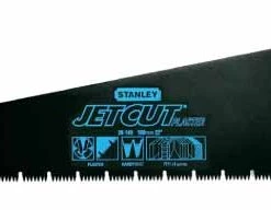 Stanley Scie à Bois 2-20-149 Scie Pour Plaques De Plâtre JetCut Appliflon 550mm - 7T/pouce