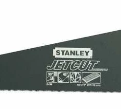 Stanley Scie à Bois 2-20-180 Scie égoïne Spéciale Parquet JETCUT Blade Armor