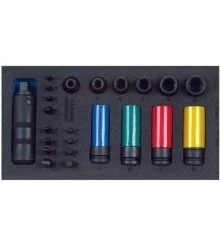 Gedore Servante D'atelier Complète 2309092 1500 CT1-K 1900 Jeu De Tournevis à Chocs Dans Le Module CT