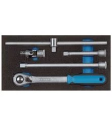 Gedore Servante D'atelier Complète 2309114 1500 CT1-1993 U-20 Jeu De Clés à Douille Dans Le Module CT