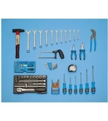 Gedore Servante D'atelier Complète 2319918 S 1016 Assortiment De Base, 87 Pièces.