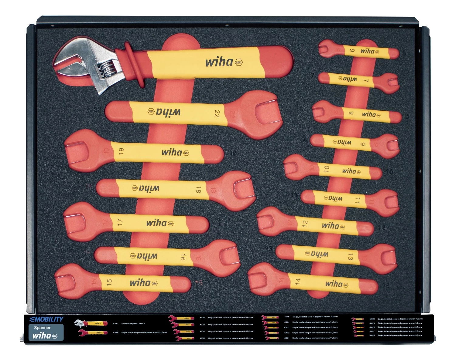 Wiha Servante D'atelier Complète 44423 Set Chariot D'atelier EMobility 113 Pièces 5 Wiha Servante D'atelier Complète 44423 Set Chariot D'atelier EMobility 113 Pièces – Image 3