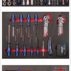 Projahn Servante D'atelier Complète 5501-591 Chariot D'atelier GALAXY Avec 7 Tiroirs, 229 Pcs. Équipement Proficraft Bleu / Anthracite 11 Projahn Servante D'atelier Complète 5501-591 Chariot D'atelier GALAXY Avec 7 Tiroirs, 229 Pcs. Équipement Proficraft Bleu / Anthracite -Scie à main Soldes 5501 591 chariot d atelier galaxy avec 7 tiroirs 229 pcs equipement proficraft bleu anthracite 3