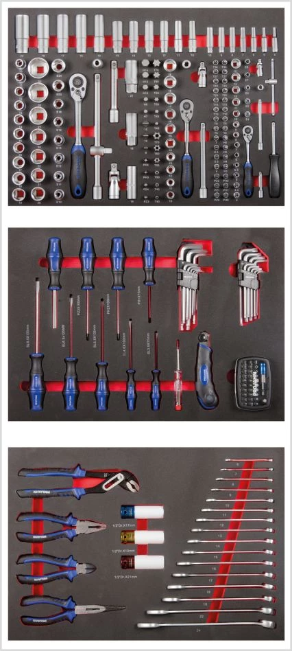 Projahn Servante D'atelier Complète 5501-591 Chariot D'atelier GALAXY Avec 7 Tiroirs, 229 Pcs. Équipement Proficraft Bleu / Anthracite 6 Projahn Servante D'atelier Complète 5501-591 Chariot D'atelier GALAXY Avec 7 Tiroirs, 229 Pcs. Équipement Proficraft Bleu / Anthracite – Image 4