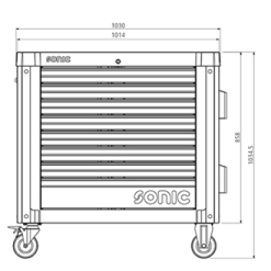 Sonic Servante D'atelier Complète 773546 Chariot à Outils Rempli S12 XD 735 Pièces 11 Sonic Servante D'atelier Complète 773546 Chariot à Outils Rempli S12 XD 735 Pièces -Scie à main Soldes 773546 chariot a outils rempli s12 xd 735 pieces 4