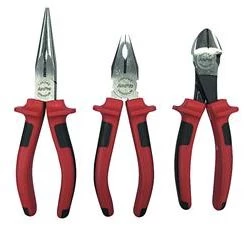 Servante D'atelier Complète AmPro Jeu De Pinces VDE 1000 Volt 3 Pièces