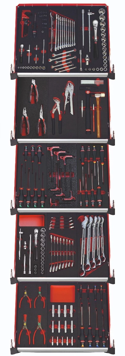 Facom Servante D'atelier Complète CMM.175BNL Kit D'outils De 175 Pièces 3 Facom Servante D'atelier Complète CMM.175BNL Kit D'outils De 175 Pièces