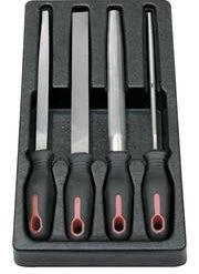 Servante D'atelier Complète Ensemble De Limes AmPro 8" 4 Pièces