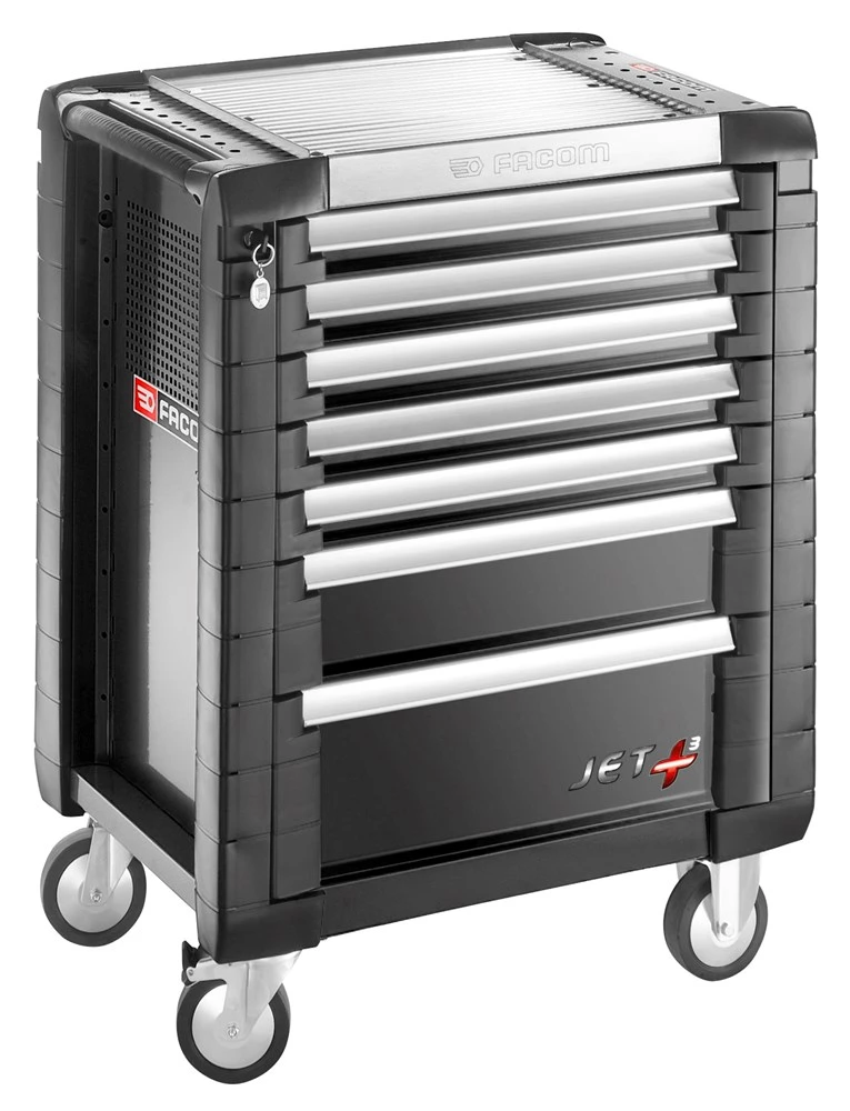 Facom Servante D'atelier Complète JET7.M140A Kit De Maintenance Industrielle Avec 200 Outils - Chariot à Outils à 7 Tiroirs 3 Facom Servante D'atelier Complète JET7.M140A Kit De Maintenance Industrielle Avec 200 Outils - Chariot à Outils à 7 Tiroirs