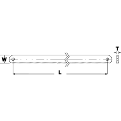 Scie à main Soldes -Scie à main Soldes lames de scie a metaux sandflexr bi metal 3906 300 18 10p 1