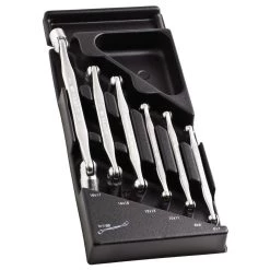 Facom Servante D'atelier Complète MOD.66A-1 Module Clés à Douille Articulées 6 à 17 Mm 12 Côtés 6 Pièces