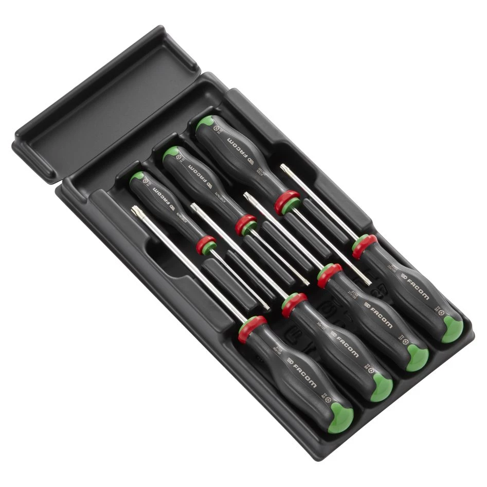 Facom Servante D'atelier Complète MOD.ATXR Module Protwist® Jeu De Tournevis Torx 7 Pièces 3 Facom Servante D'atelier Complète MOD.ATXR Module Protwist® Jeu De Tournevis Torx 7 Pièces
