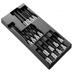 Facom Servante D'atelier Complète MOD.SHPB Module 1/2" Long Cap Bits 16-Piece