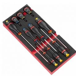 Facom Servante D'atelier Complète MODM.AT5 Module Protwist® Jeu De Tournevis 10 Pièces