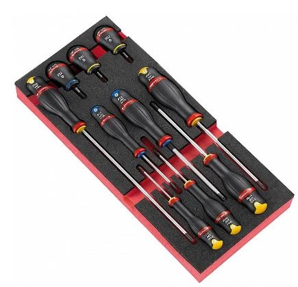 Facom Servante D'atelier Complète MODM.AT5 Module Protwist® Jeu De Tournevis 10 Pièces 3 Facom Servante D'atelier Complète MODM.AT5 Module Protwist® Jeu De Tournevis 10 Pièces