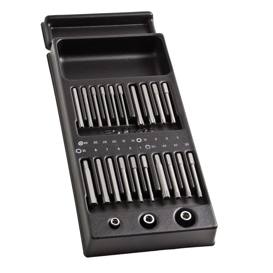 Facom Servante D'atelier Complète Module MOD.E20L Embout De Vis Et Porte-embout 23 Pièces 3 Facom Servante D'atelier Complète Module MOD.E20L Embout De Vis Et Porte-embout 23 Pièces