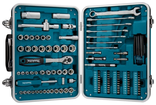 Makita Accessoires Servante D'atelier Complète P-90635 Jeu D'outils à Main 118 Pcs Dans Coffret 4 Makita Accessoires Servante D'atelier Complète P-90635 Jeu D'outils à Main 118 Pcs Dans Coffret – Image 2