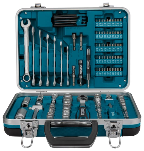 Makita Accessoires Servante D'atelier Complète P-90635 Jeu D'outils à Main 118 Pcs Dans Coffret 3 Makita Accessoires Servante D'atelier Complète P-90635 Jeu D'outils à Main 118 Pcs Dans Coffret