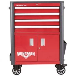 Gedore RED Servante D'atelier Complète R22041004 Chariot à Outils WINGMAN 129 Pièces 3301689