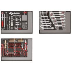Gedore RED Servante D'atelier Complète R22041004 Chariot à Outils WINGMAN 129 Pièces 3301689 -Scie à main Soldes r22041004 chariot a outils wingman 129 pieces 3301689 4