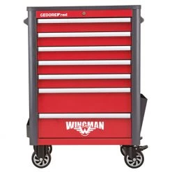 Gedore RED Servante D'atelier Complète R22071004 Chariot à Outils WINGMAN 129-pièces 3301694