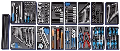 Gedore Servante D'atelier Complète S 1500 ES-02 Assortiment De Modules Moyen 207 Pièces 2319853 -Scie à main Soldes s 1500 es 02 assortiment de modules moyen 207 pieces 2319853