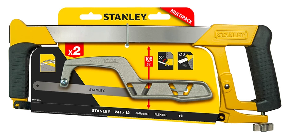 Stanley STHT0-20036 Scie à Métaux TwinPack 3 Stanley STHT0-20036 Scie à Métaux TwinPack