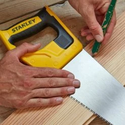 Stanley STHT1-20353® Scie à Bois Fine 550 Mm 11 TPI -Scie à main Soldes stht1 20353r scie a bois fine 550 mm 11 tpi 2