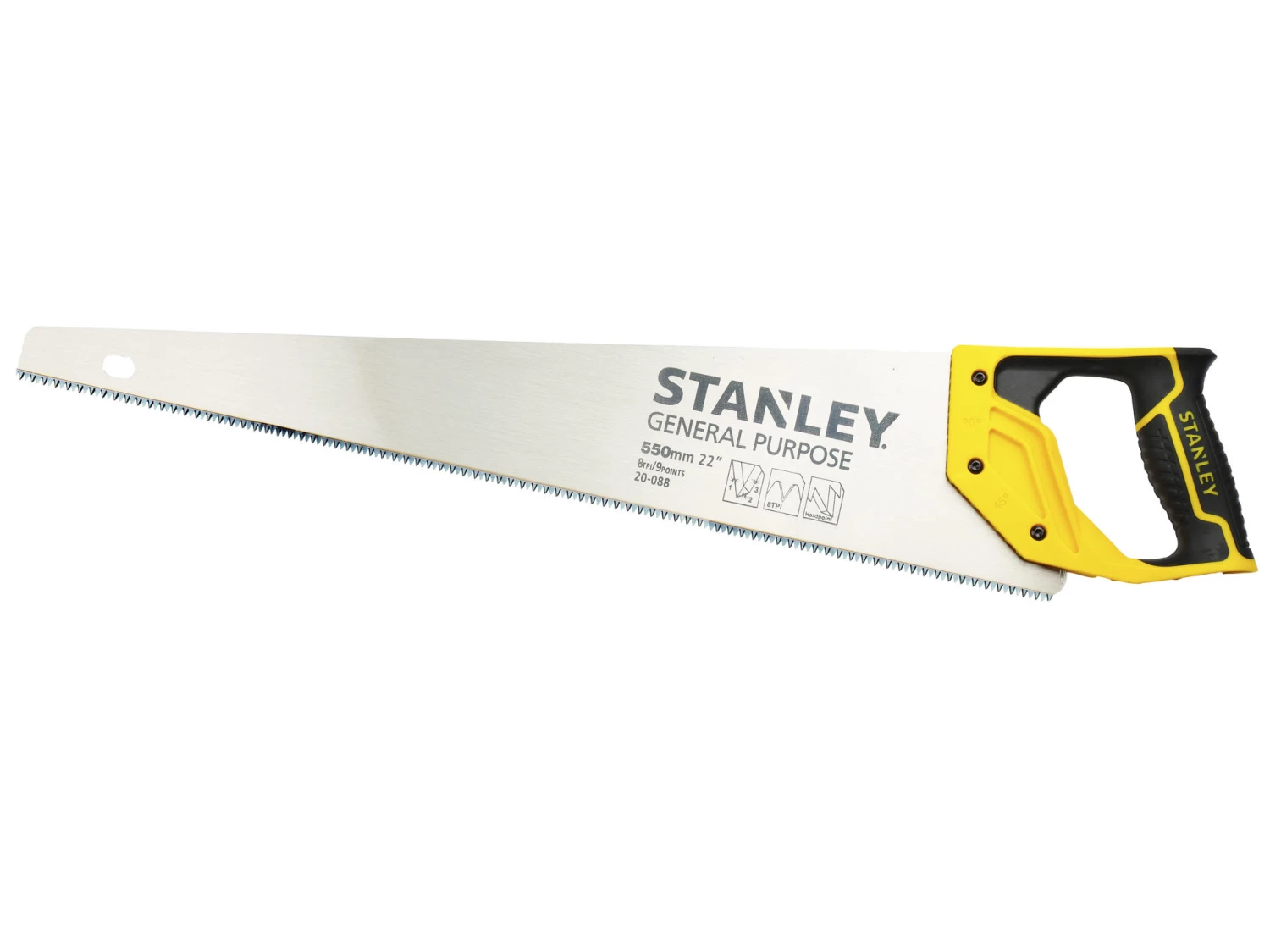 Stanley Scie à Bois STHT20352-0 Scie à Main Universelle De Coupe Au Jet 550 Mm 3 Stanley Scie à Bois STHT20352-0 Scie à Main Universelle De Coupe Au Jet 550 Mm