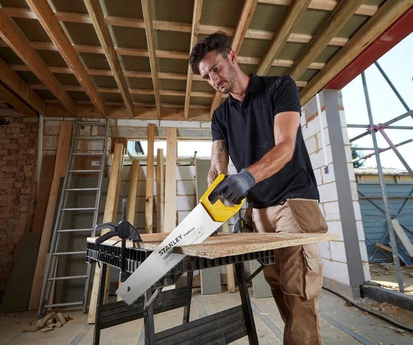 Stanley Scie à Bois STHT20354-1 Scie à Grumes Tradecut Universal 450 Mm 8 TPI 4 Stanley Scie à Bois STHT20354-1 Scie à Grumes Tradecut Universal 450 Mm 8 TPI – Image 2