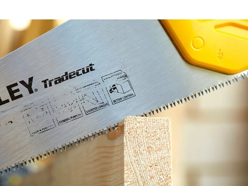 Stanley Scie à Bois STHT20354-1 Scie à Grumes Tradecut Universal 450 Mm 8 TPI 5 Stanley Scie à Bois STHT20354-1 Scie à Grumes Tradecut Universal 450 Mm 8 TPI – Image 3