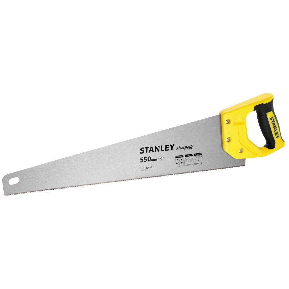 Stanley STHT20372-1® Scie Universelle SharpCut 550 Mm 11T/pouce 3 Stanley STHT20372-1® Scie Universelle SharpCut 550 Mm 11T/pouce